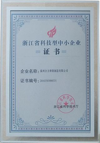 浙江省科技型中小企业